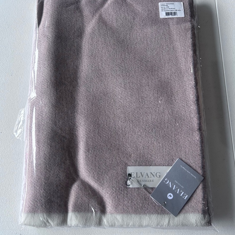 Elvang Denmark Pink Blanket